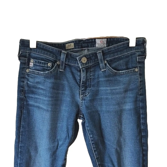 🔥HP🔥AG The Stilt Cigarette Leg Jeans Size 25 Women's Adriano Goldschmied - Picture 4 of 11